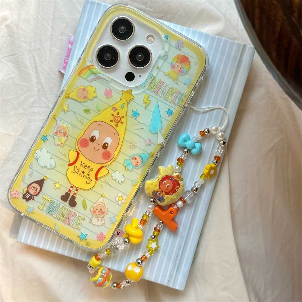 Cute Cloud Cartoon Star Phone Case for iPhone 17 13 14 15 16 Pro Max 17 Pro Fundas with Hinges Kawaii Protection Cases For 16 17 H251203