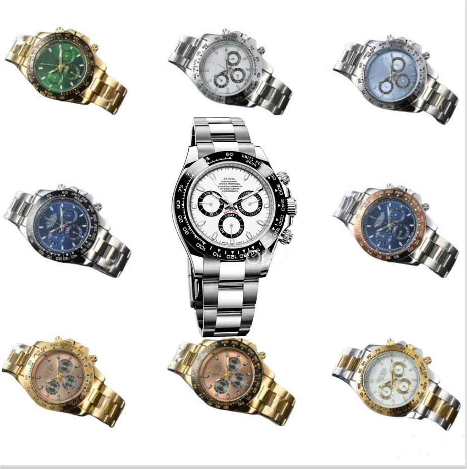 HOT DAY TONA Mens Wrist Watch Waterproof mens automatic Quartz watches classic style full wristwatches super watch luxury Watches Modern Advanced #1056