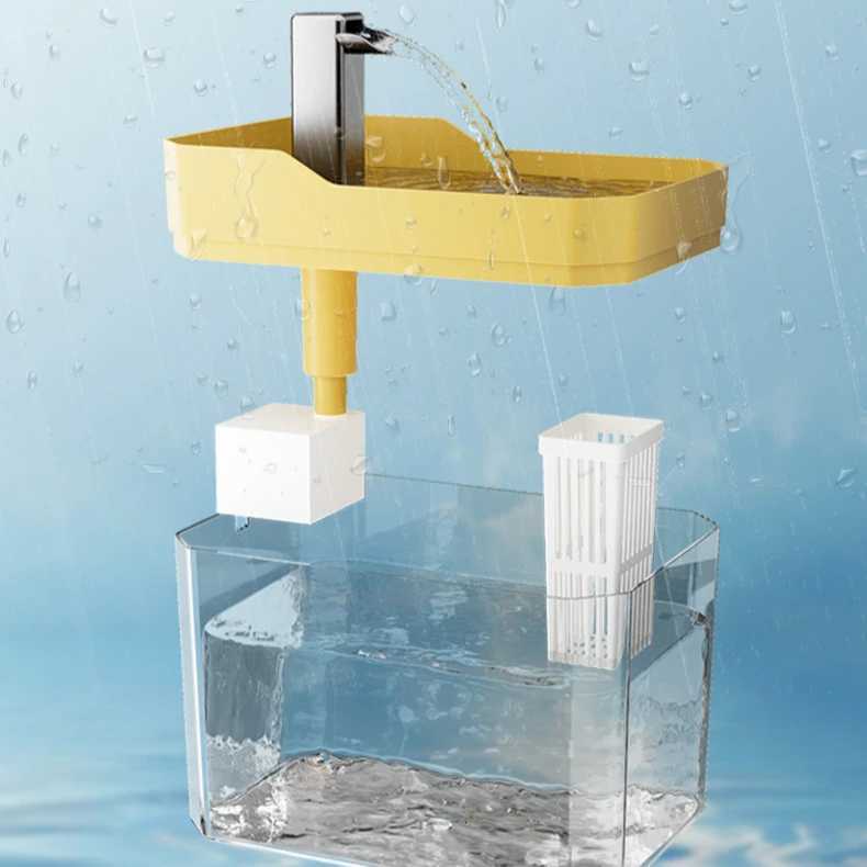 Cat Water Fountain Automatic USB Pet Drinker Filter Recirculating Transparent Anti Dry Burn Feeder Pump Quiet Fresh Flow M251204