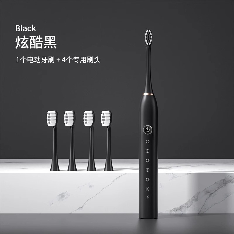 Electric Toothbrush For Adults Tooth Deep Clean 10 Brush Heads Travel Case Built in Smart Timer Sonic Toothbrush 250121