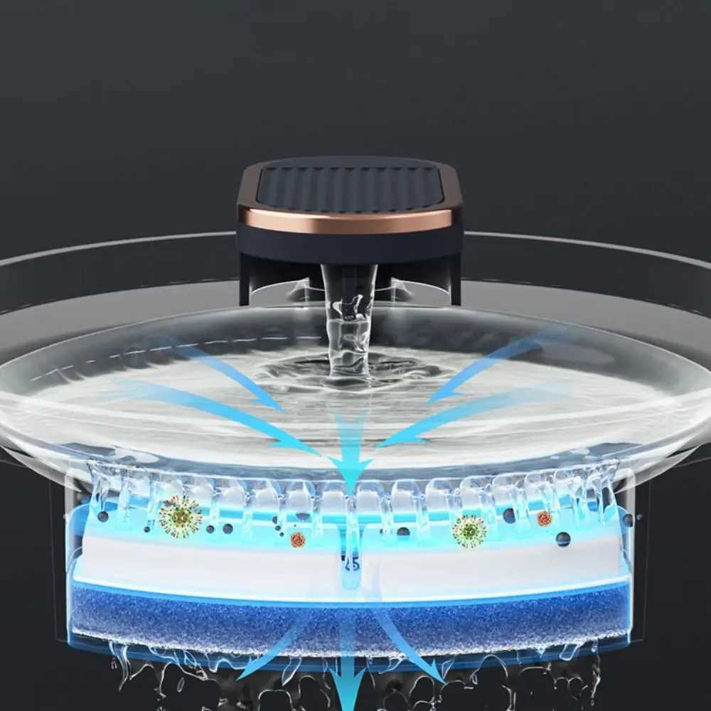 3L Automatic Cat Water Fountain Plastic Large Capacity Pet Drinking Fountain Electric USB Plug Automatic Sensor Drinker M251204