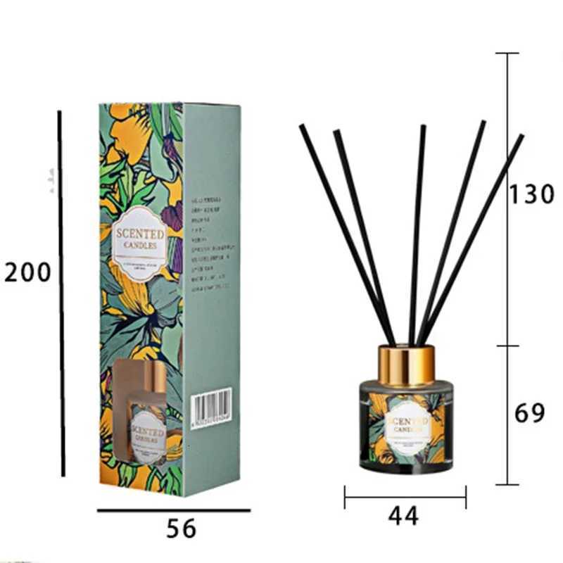 YXY 50ml Reed Diffuser Sets Hotel Indoor Room Toilet Lasting Air Refresher Aromatherapy Diffuser Bottle Home Fragrance Y251204