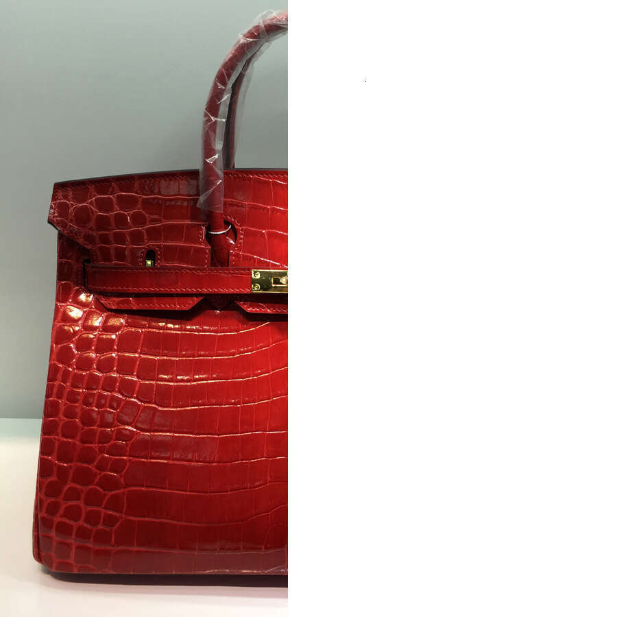 New Platinum Fashion Single Shoulder Crossbody Bag Crocodile Pattern Genuine Leather Women's Handbag