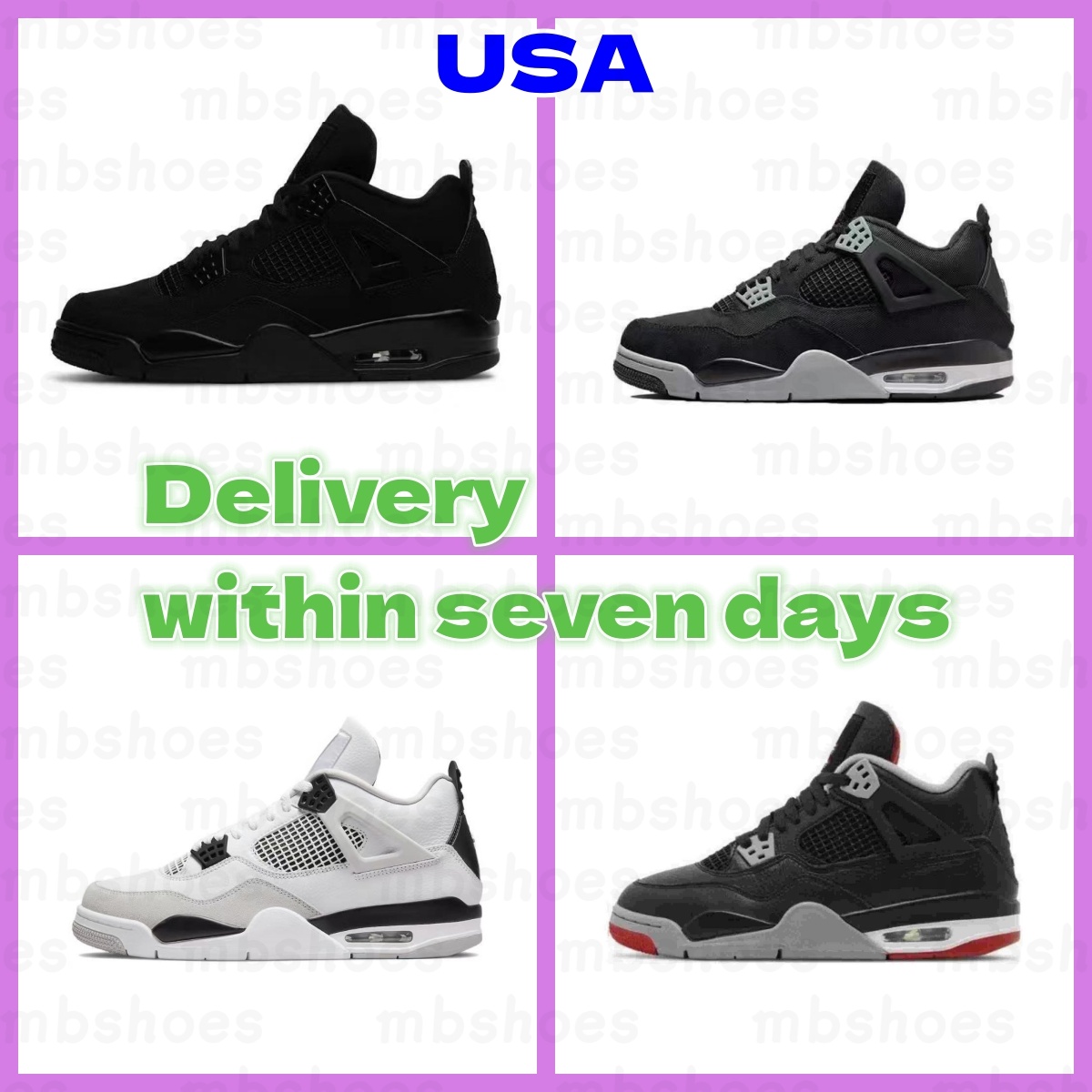 Designer Mens casual 4s Basketball Shoes Black Cat 4s Sneakers University Blue Red Cement Thunder Pine Green White Oreo Seafoam Grey Men Women Sports Trainers