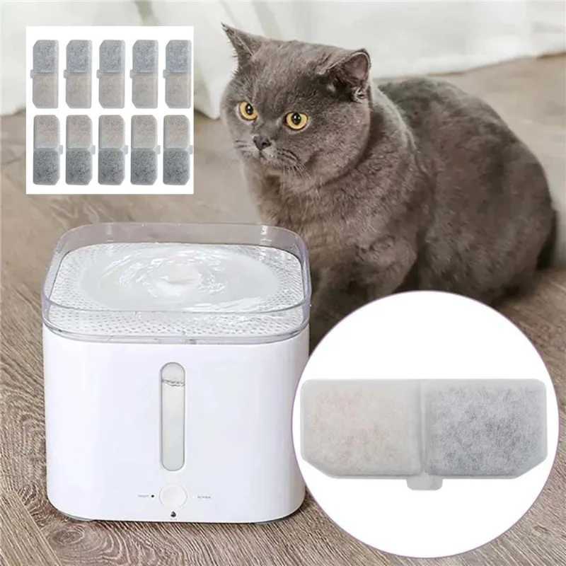 Replacement Filters Cat Water Fountain Filters Element for Stainless Steel Cat Water Fountain Activated Carbon Sponges Filters M251204