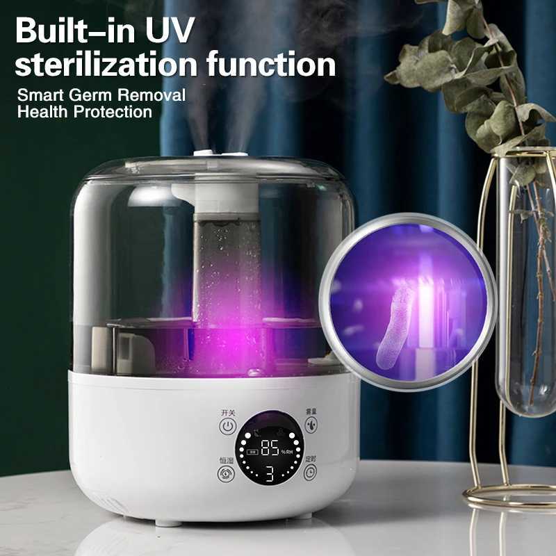 TINSOL New 3L Large Capacity He Silent Humidifier Plant Spray Aratherapy Diffuser with Remote Control and Timer Function C251204