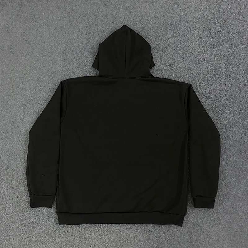 Personalized Letter Printed Ripped Zipper Sweatshirt Long Sleeved Pullover Hoodie Y2K Style Autumn Winter Fashion 251204 - view 7