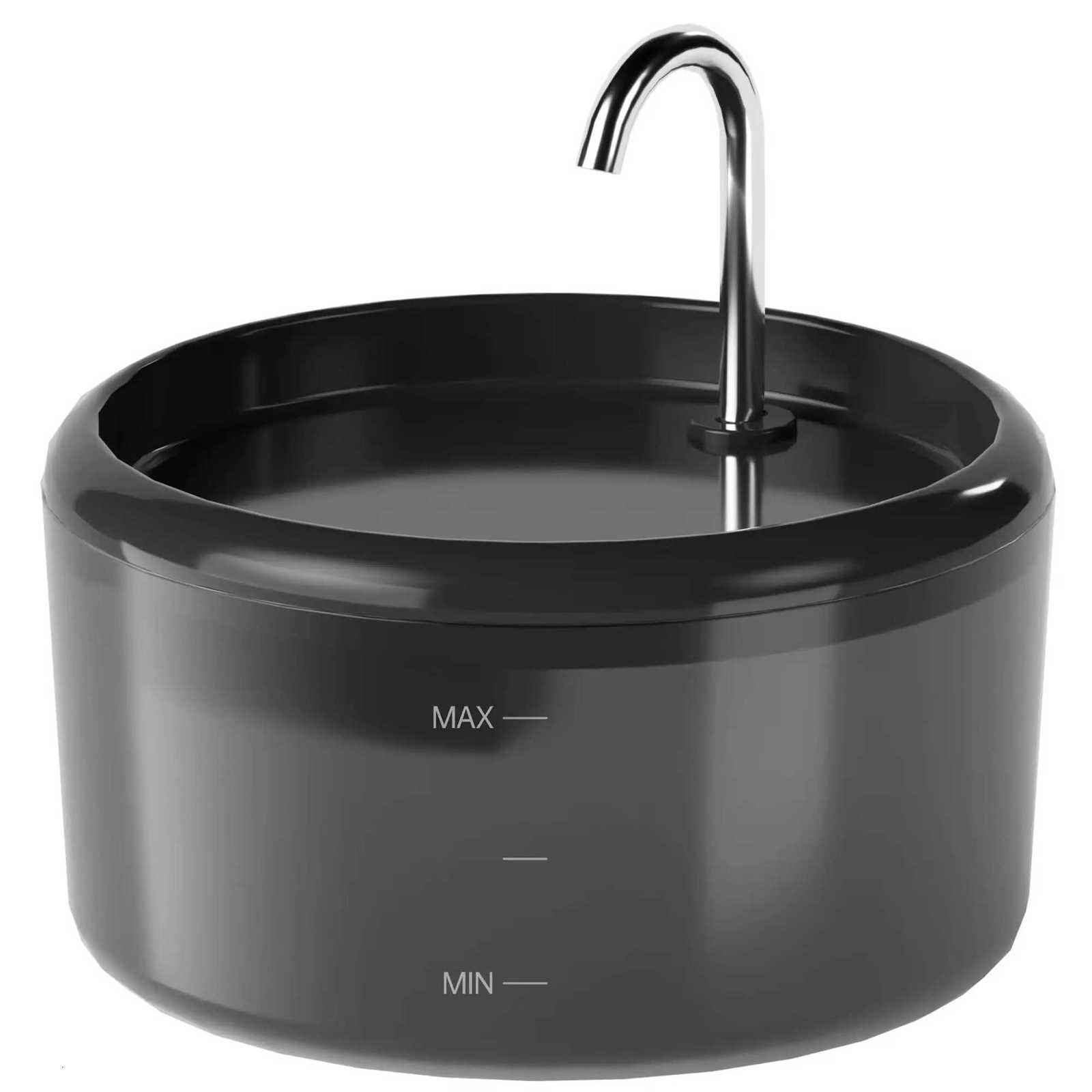 24L cat and dog pet water dispenser transparent design equipped with a silent filtered water pump easy to clean M251204