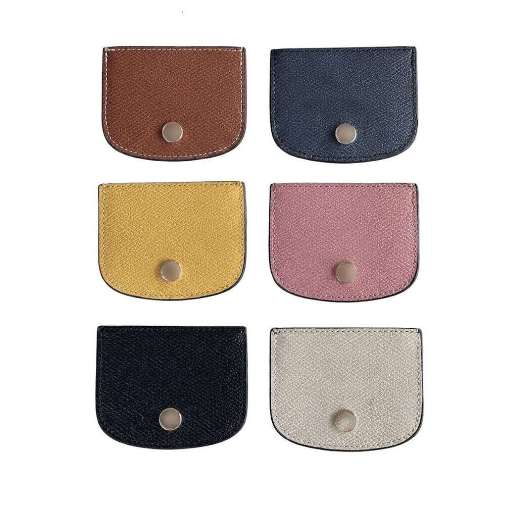 I0ngchamp Designer Luxury Cards and ID card storage bag with multiple card slots in cow's leather, small ultra-thin and compact bag gift box packaging