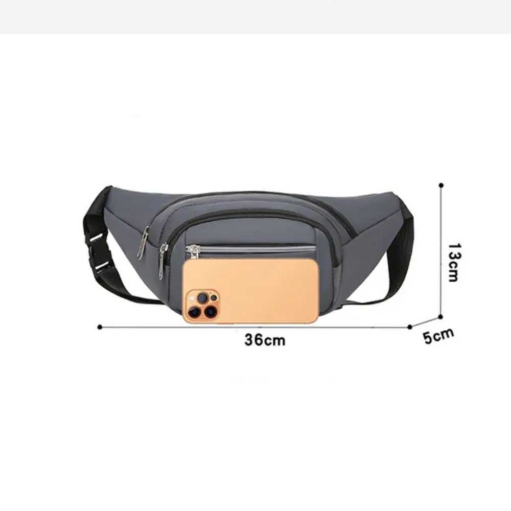 New Men Women Waist Pack Nylon Sport Fanny Bags Boy Drop Leg Bags Hip Bum Belt Bag Travel Riding Purse PouchT251204
