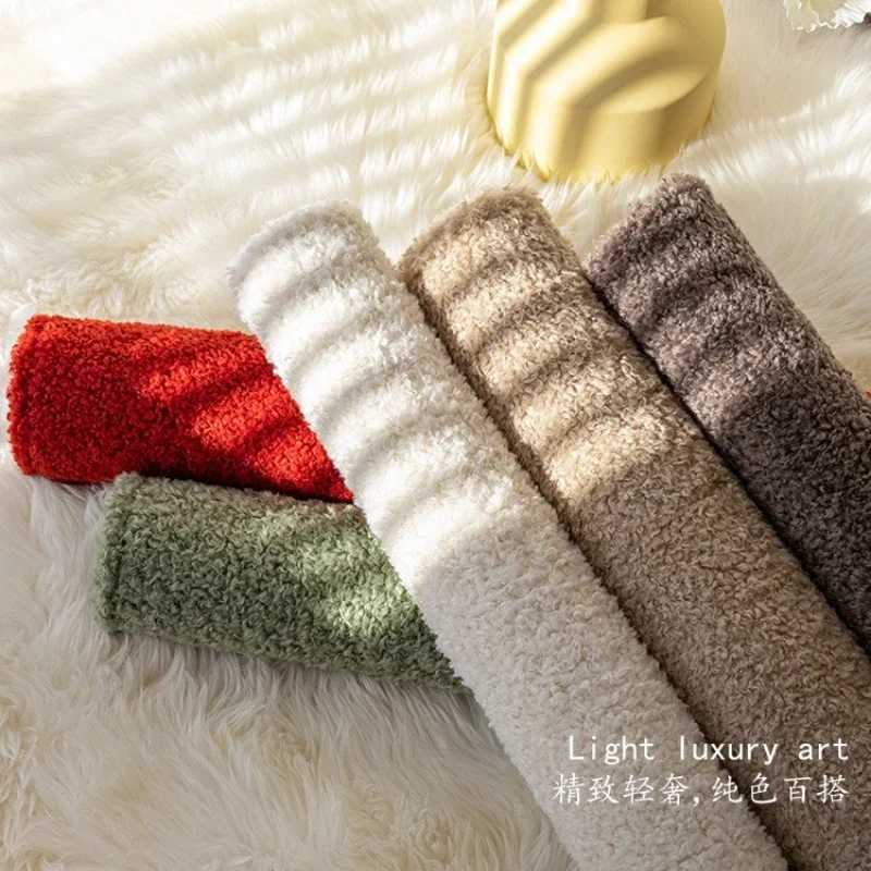 Fashion Chenille Light Luxury Sofa Cushion Lamb Plush Velvet for Winter Warm Anti Slip Couch Sofa Back Covers L Shape Seat Mat M251204 - view 3