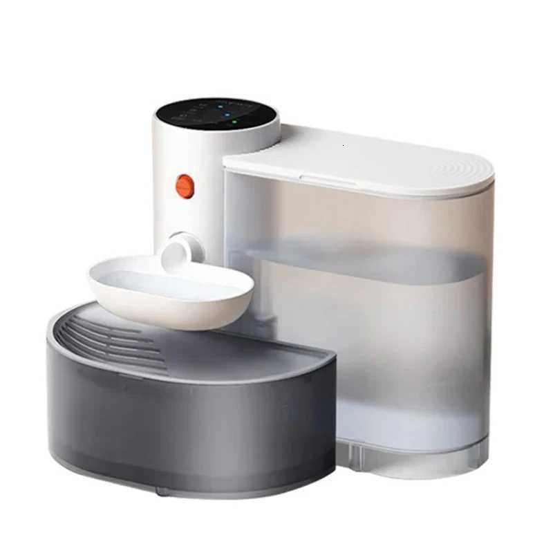 Tilting Type Automatic Cat Water Fountain Pet Water Fountain 2000mAh Automatic Filtration Water Circulation Dog Dispenser M251204