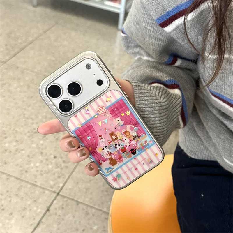 Fashion Solid Color Cute 3D Cat Phone Case For iPhone 17 Pro 15 14 16 Pro Max Cover Shockproof Protective Cases For Wen Girls H251203