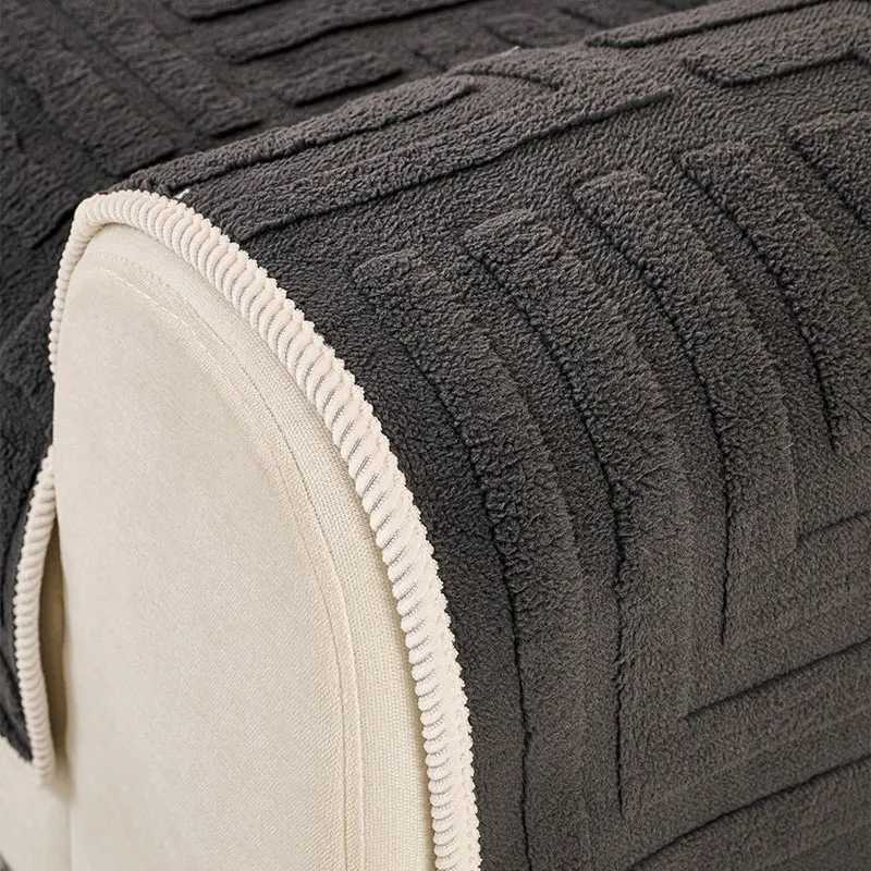 1PC-2025 New Sofa Mat Winter Plush Warm Anti slip Sitting Mat Thickened Living Room Sofa Cover M251204 - view 7