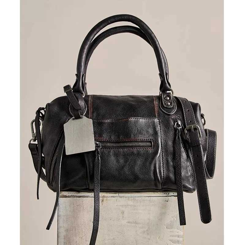 Emerson Tote Bag Womens Vintage Handbag New Fashion Moto Bag with Straps Luxury Design Shoulder Bag for Everyday Style Chic K251204