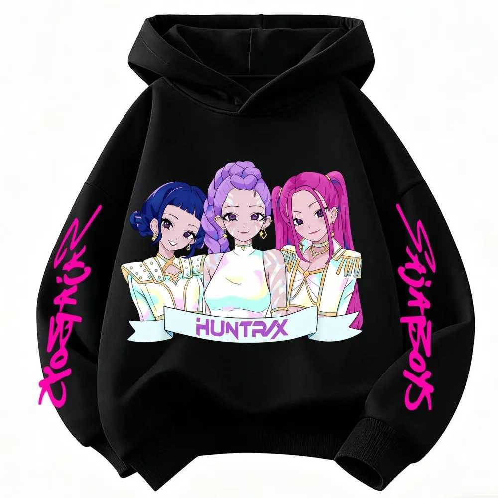 Comfortable and warm winter clothing for children fashionable demon hunters casual childrens stylesW251204