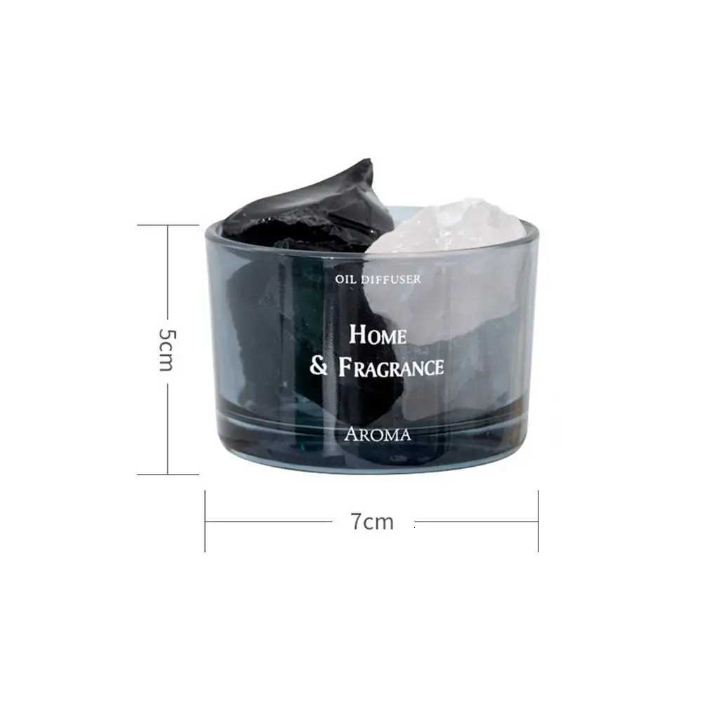 Aromatherapy Crystal Stone Essential Oil Diffuser Slowly Volatile Essential Oil Refill Crystal Stone Aroma Cup Y251204