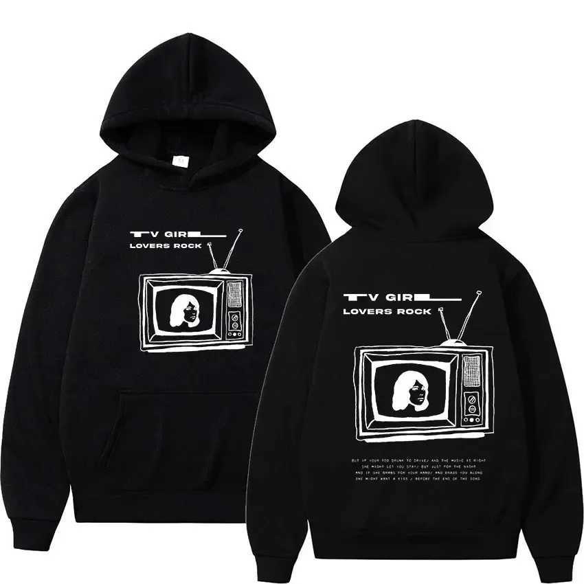 Cults TV Girl One Night Only Print Hoodie Vintage Sweatshirt Men Women Cotton Oversize Hoodies Sweatshirts Top Fashion Clothing J251203