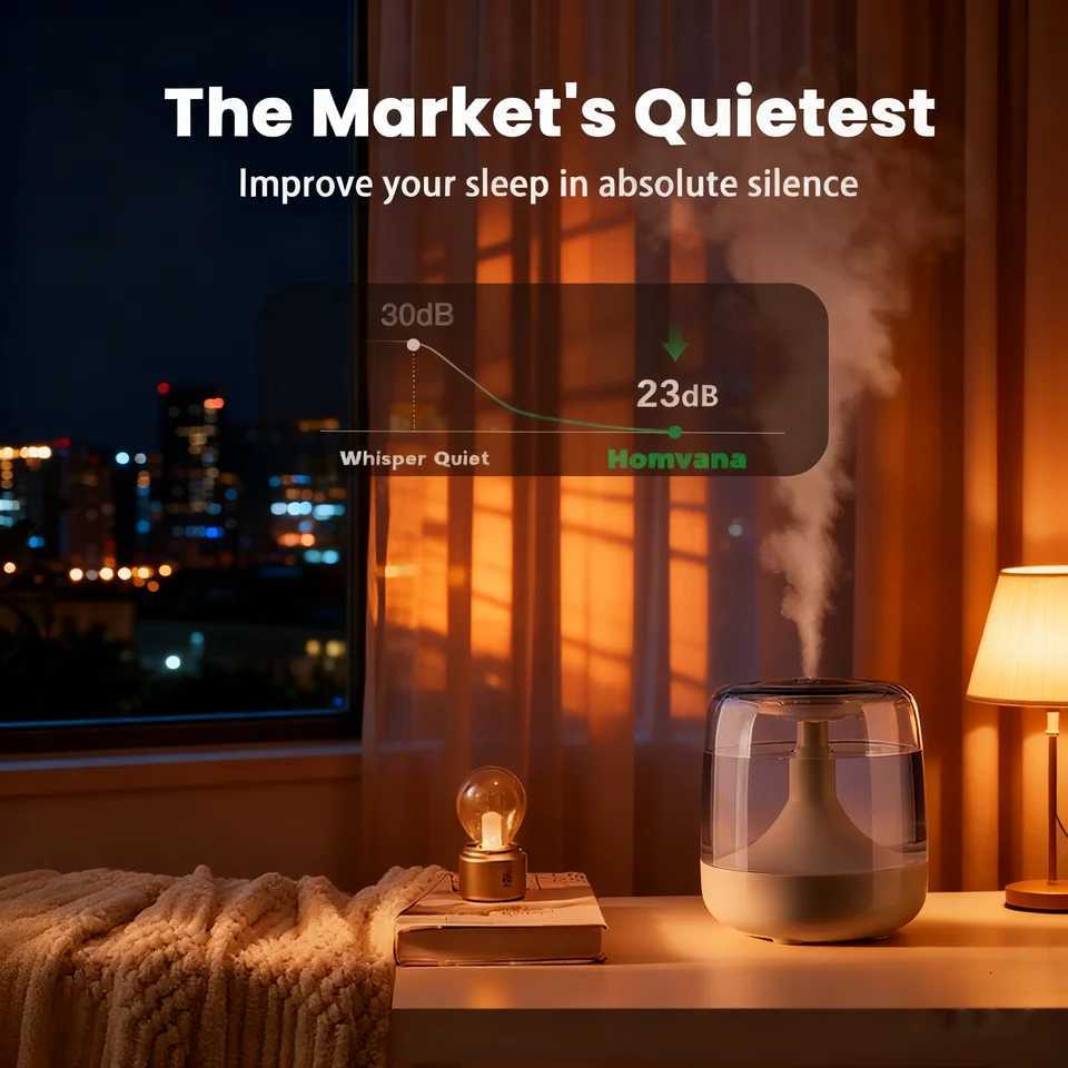 Large spray mute aratherapy humidifier custi indoor portable small night light bedro air humidifier C251204