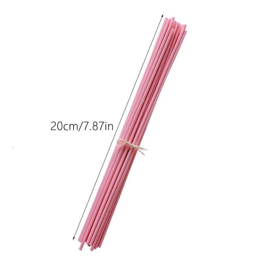10/20/60pcs Pink Aromatherapy Stick Essential Oil Diffusion Stick Suitable for Home Decoration and Indoor Aromatherapy03 20cm Y251204