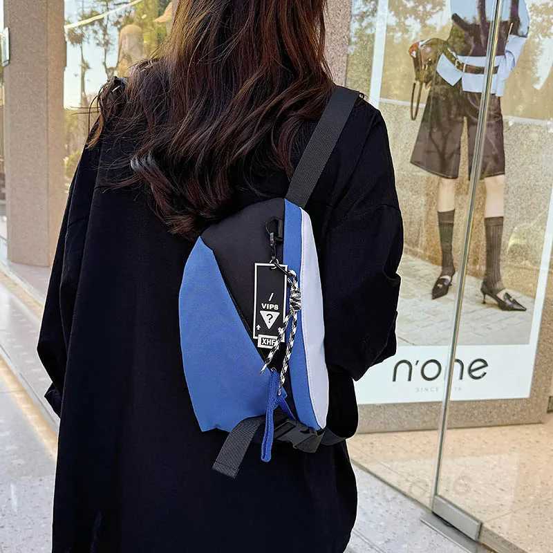 Unisex Nylon Chest Bag Women Travel Waist Bag Fashion Shoulder Crossbody Bag Bags Multiple pockets Waist PackT251204