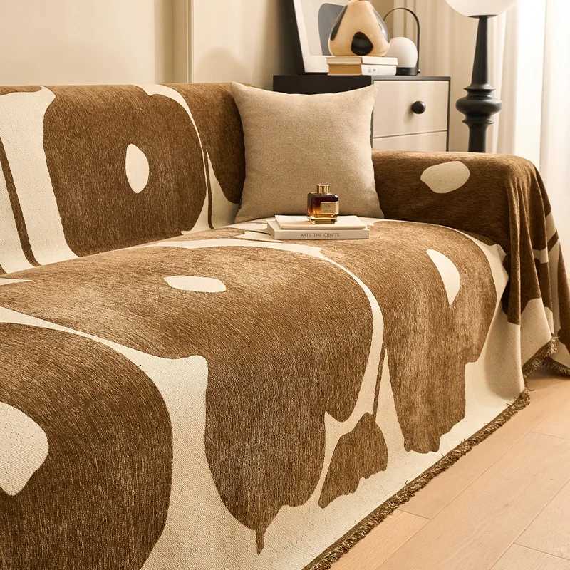 Chenille Sofa Towel for living room French Style home decoration Sofa Cover Couch Cover Tassel edge M251204 - view 4