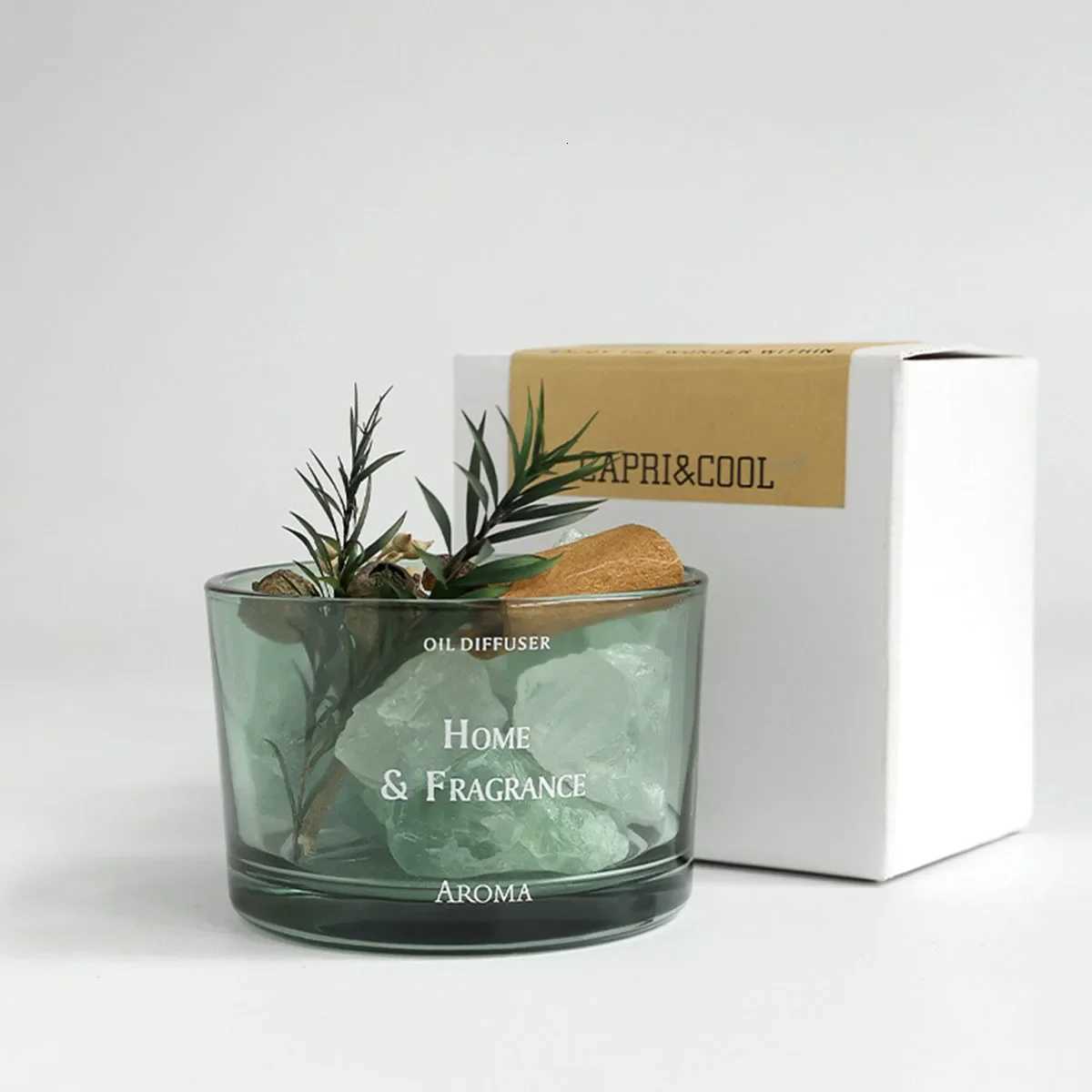 Stone Diffuser No Essential Oil Home Natural Essential Oils Home Scent Diffuser Essential Oil Crystal Home Dorm Room Decoration Y251204