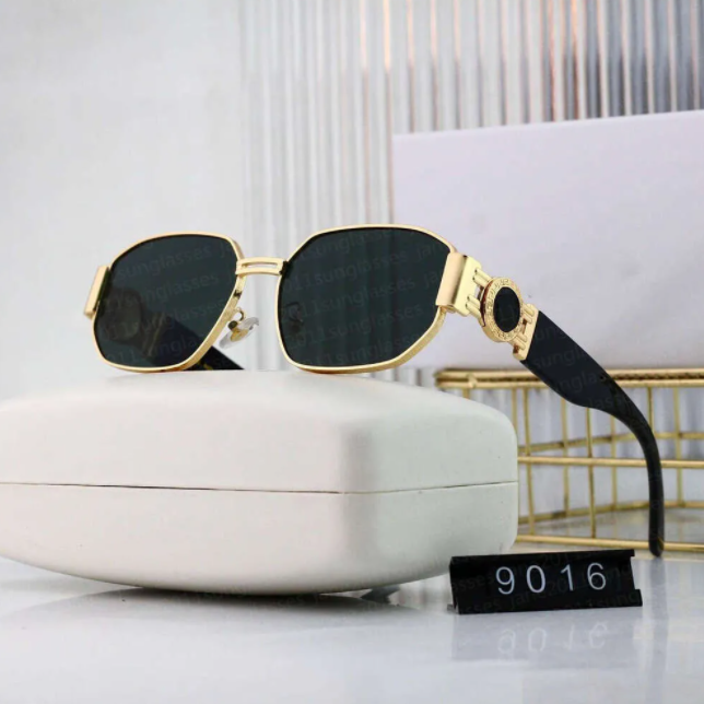 Fashion Designer Sunglasses Goggle Beach Sun Glasses For Man Woman Black Oversized Square Sunglasse Women Summer Style Classic sunglasses Female Big003