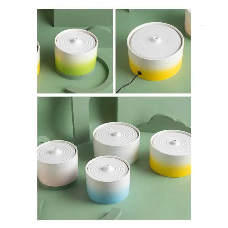 Cat Drinking Fountain Electric Ceramic Heating Water Dispenser Automatic Drinking Fountain Drinking Water Circulating Pet Bowl M251204