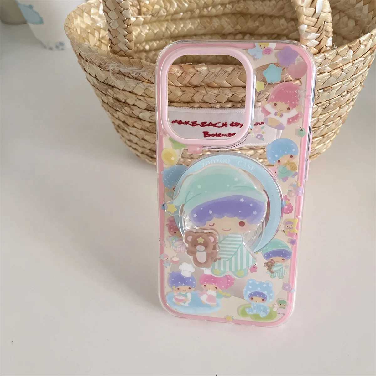 New cat shake stand Phone Case For iPhone 16 15 14 13 Pro Max fundas iphone 16 case Protective cover case Protective cover H251203