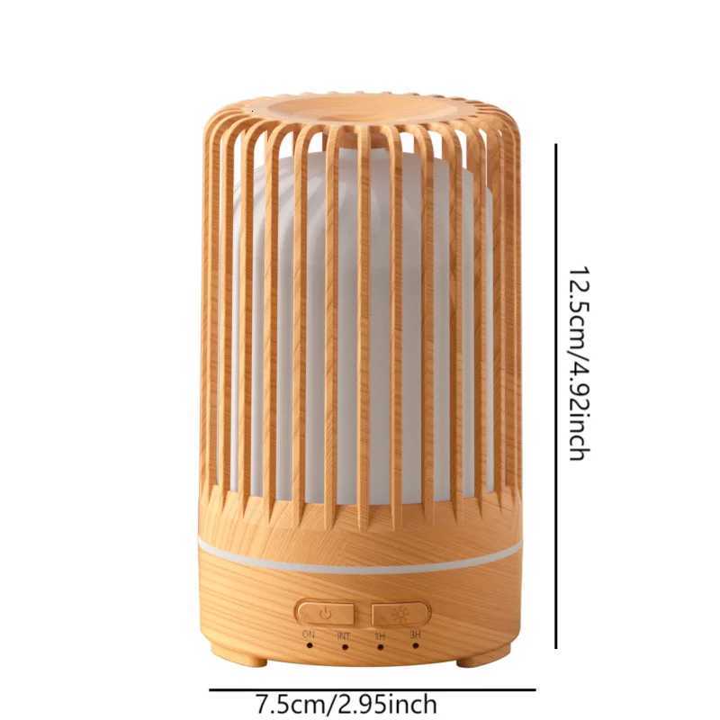 Air Humidifier Aratherapy hine Bird Cage trasonic USB Humidifier Essential Oil Diffuser With Colorf Night Lights C251204