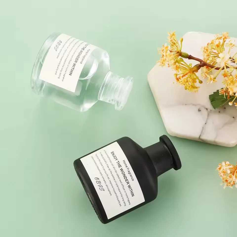 Clearance Highly 50ml Reed Diffuser Set with Fiber Stick Aromatherapy Diffuser Essential Oil for Home Decoration Air Freshener Y251204