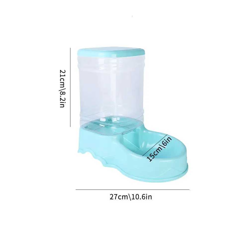 38L PP Material Pet Large Capacity Cat Dog Food Dispenser For Cat Dog Water Drinking Feeding Dispenser Water Bowl Accessories M251204