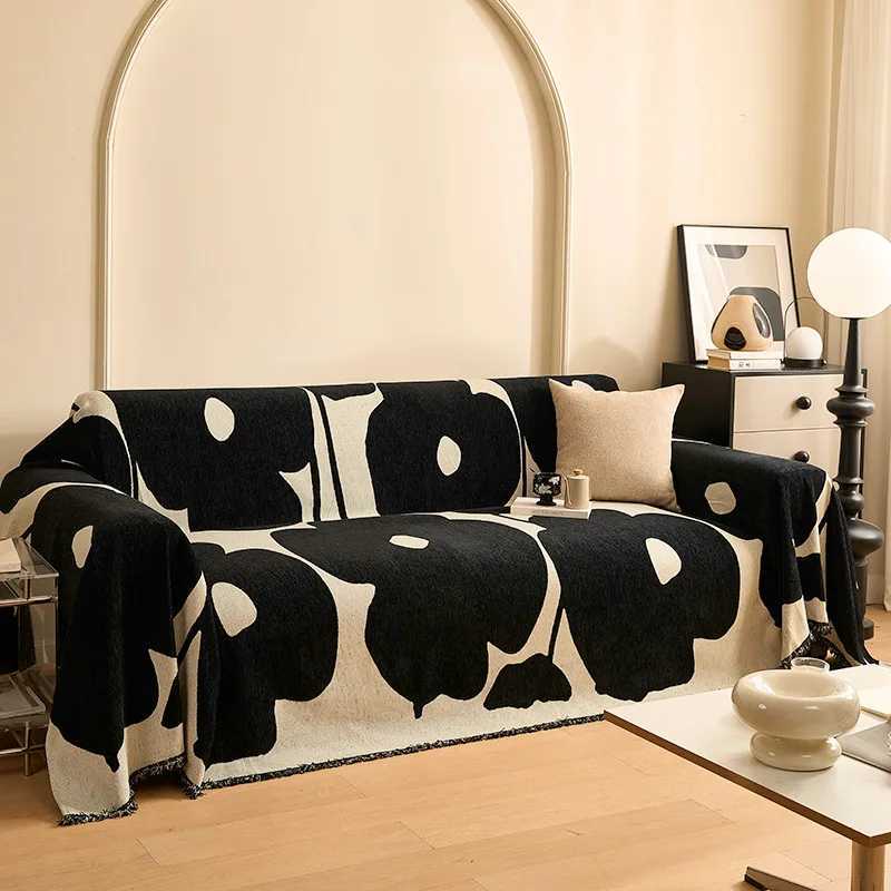 Chenille Sofa Towel for living room French Style home decoration Sofa Cover Couch Cover Tassel edge M251204 - view 3