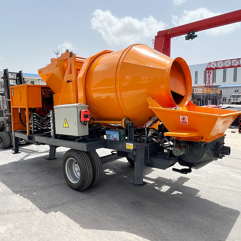 Productive 2025 Mobile Concrete Mixer Pump | Direct Factory Supply for Small to Medium Construction Needs
