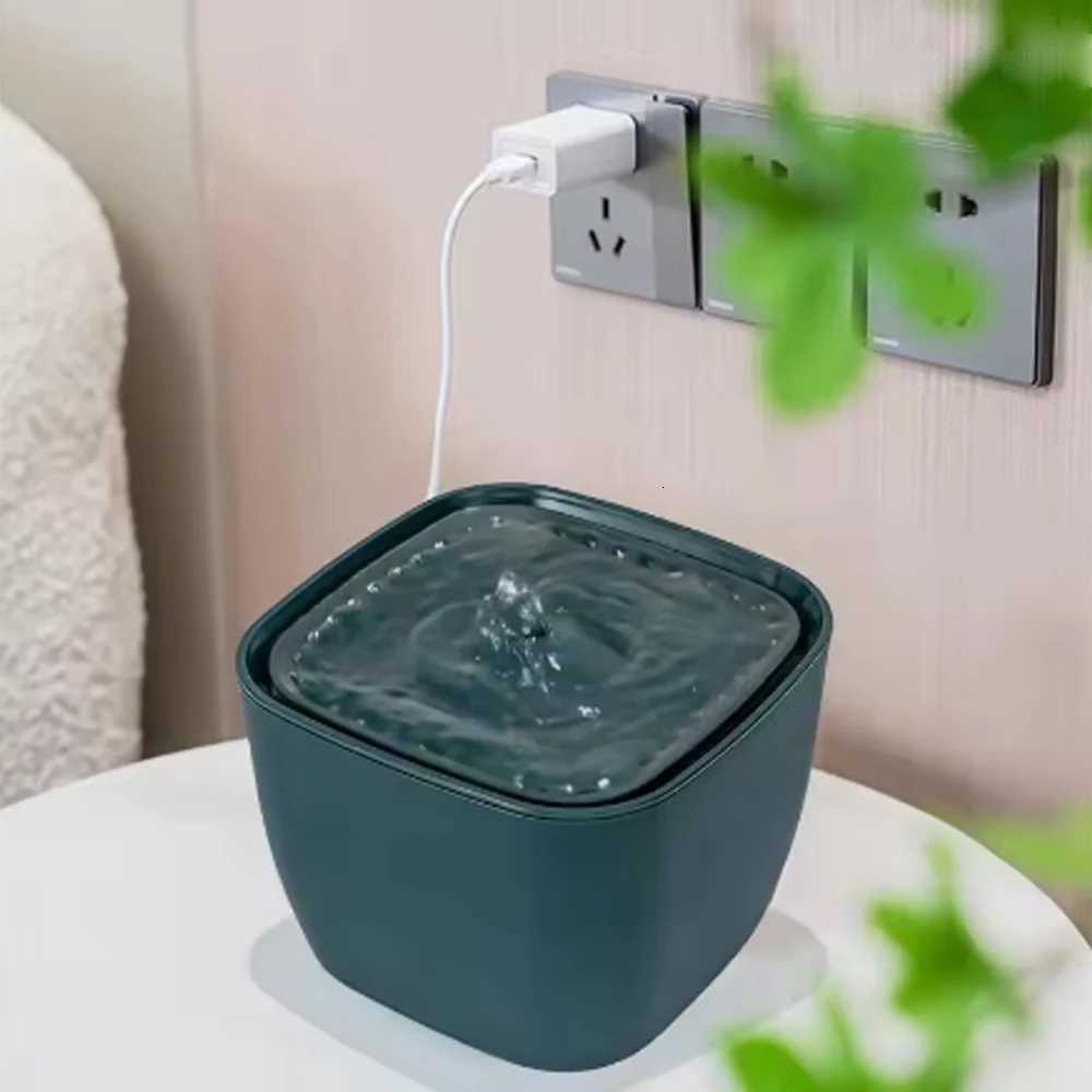 Cat Fountain Anti-Dry Pet Water Fountain 25L Dogs WaterSP End Automatic Water Fountain With Intelligent LED Light Ultra Quiet M251204