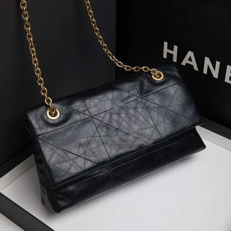 Luxury Bag Designer High End Feely Forest Autumn Winter New Small Fragrance Chain Shoulder Versatile Crossbody Underarm Folding Bag