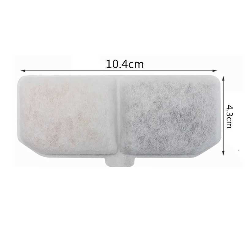 10/5PCS Cat Water Fountain Replacement Filter Elements Pet Drinking Bowl Auto Drinking Filter for Cats Dog M251204