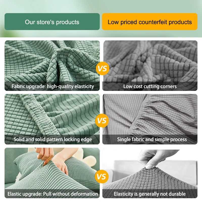 Elastic Jacquard Sofa Cover 1/2/3/4/5 Seater Couch Cover Sofa Covers Versatile Furniture Protection Slipcover For Living Room M251204 - view 7