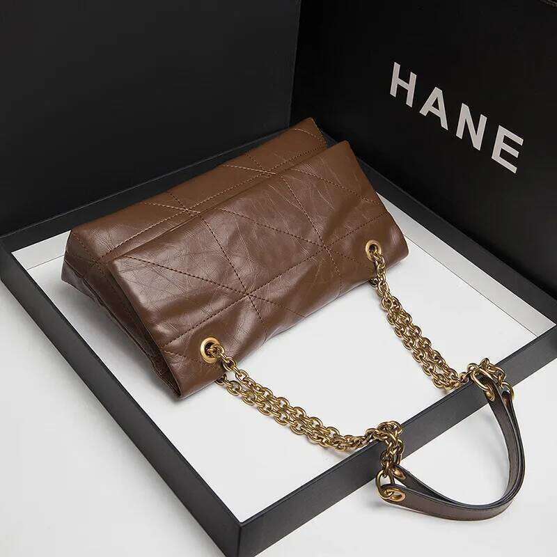 Luxury Bag Designer High End Feely Forest Autumn Winter New Small Fragrance Chain Shoulder Versatile Crossbody Underarm Folding Bag