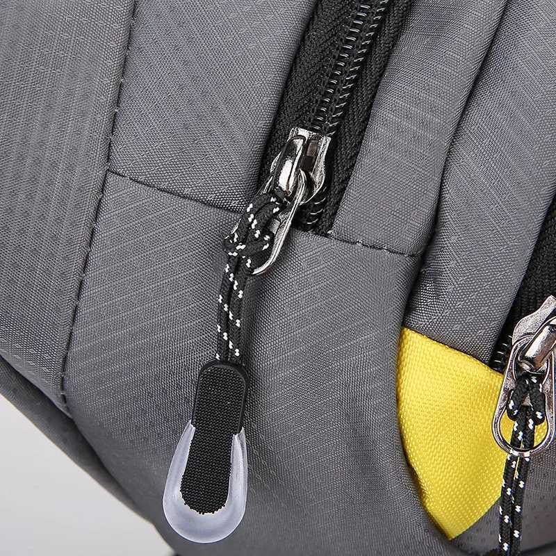 Mens Large Capacity Fitness Waist Pack Portable Anti Theft Ultra Thin Small Chest Bag Sports Outdoor Leisure Running Waist BagT251204