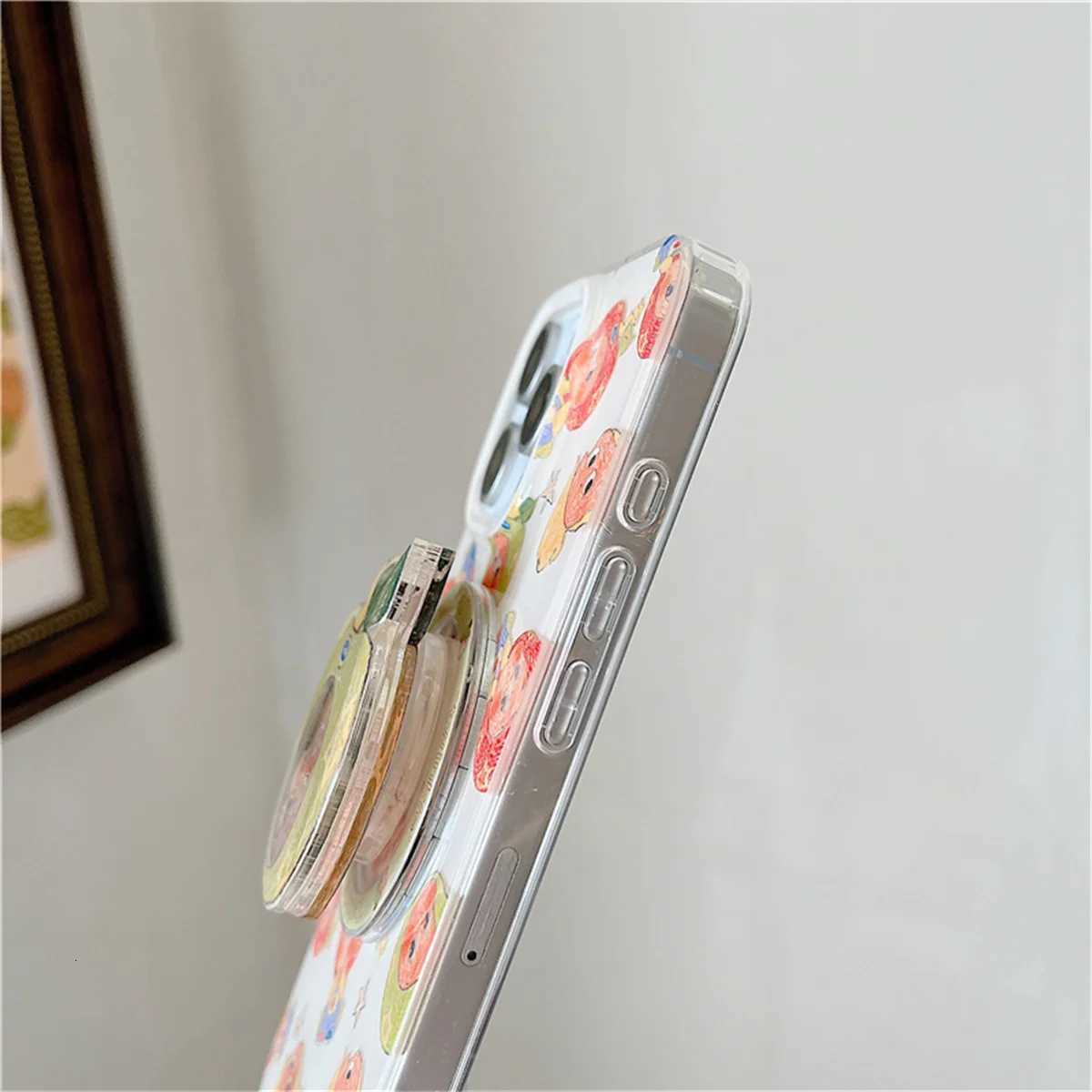 Cute Cartoon Star Baby Magnetic Stand Phone Case For iPhone 16 Pro 15 14 Pro Max Back Cover For Cases 15Pro Funda H251203