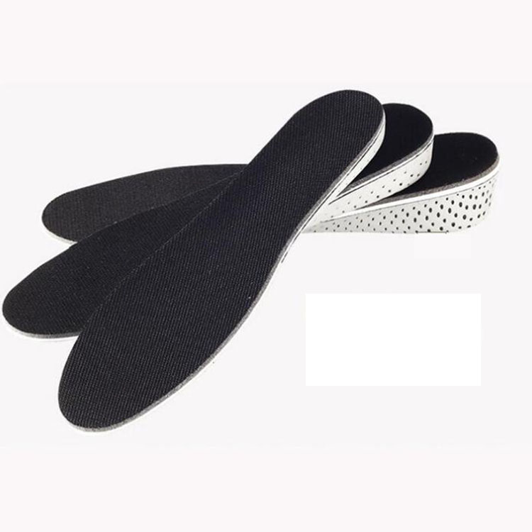 Height Increase Insole 1 Pair Hard Breathable Memory Foam Heel Lifting Inserts Shoe Lifts Shoe Pads Elevator Insoles for Unisex