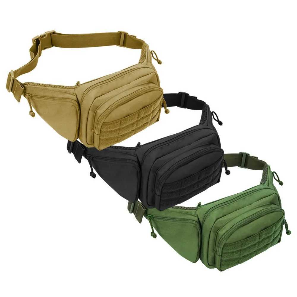 New Outdoor Multi functional Invisible Waist Attachment Bag for Mens Sports Storage Waist Bag Outdoor Tool KitT251204