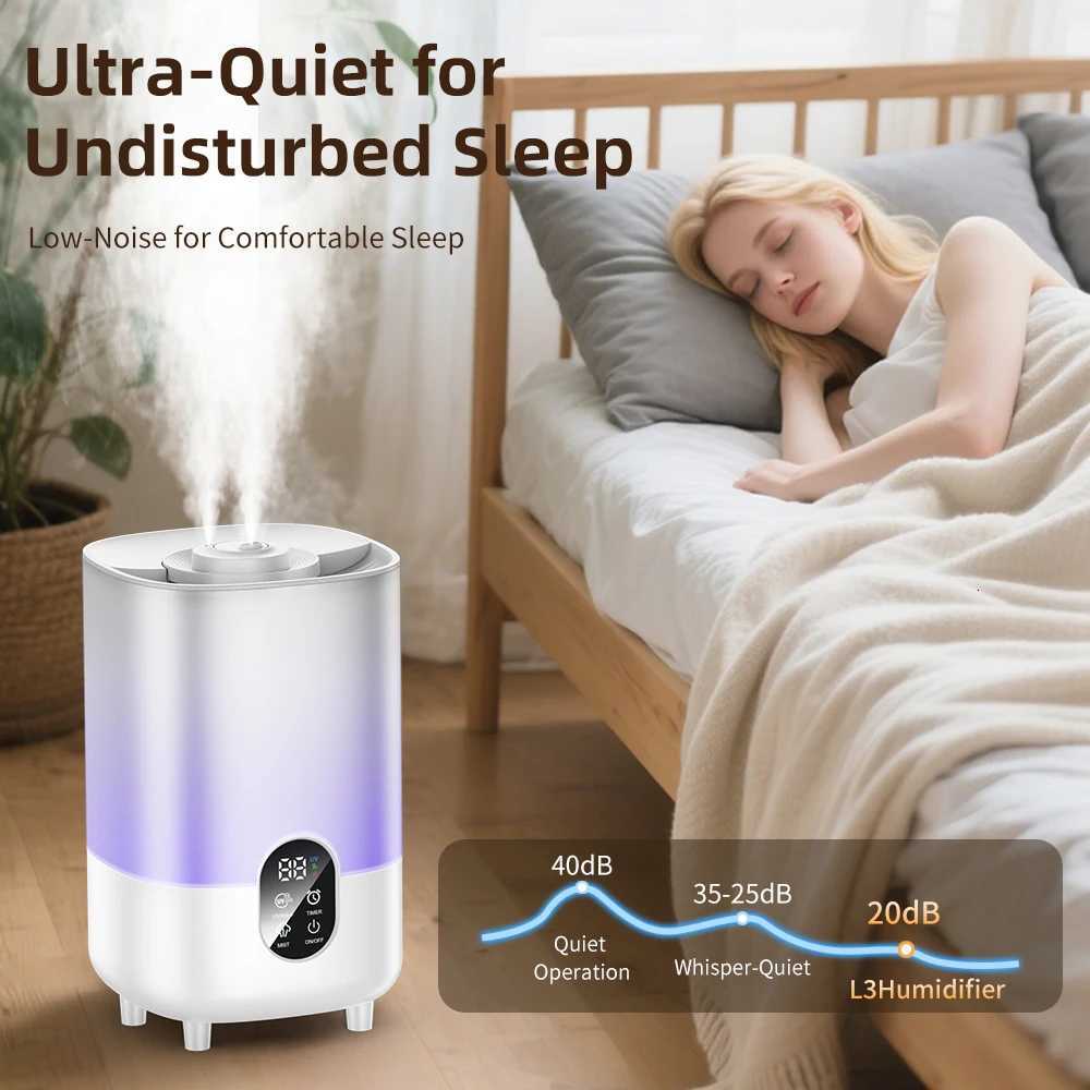 4L Air Humidifier with Remote control Cool Mist Humidifier For He Bedro Off USB Humidifier Diffuser 220V EU C251204