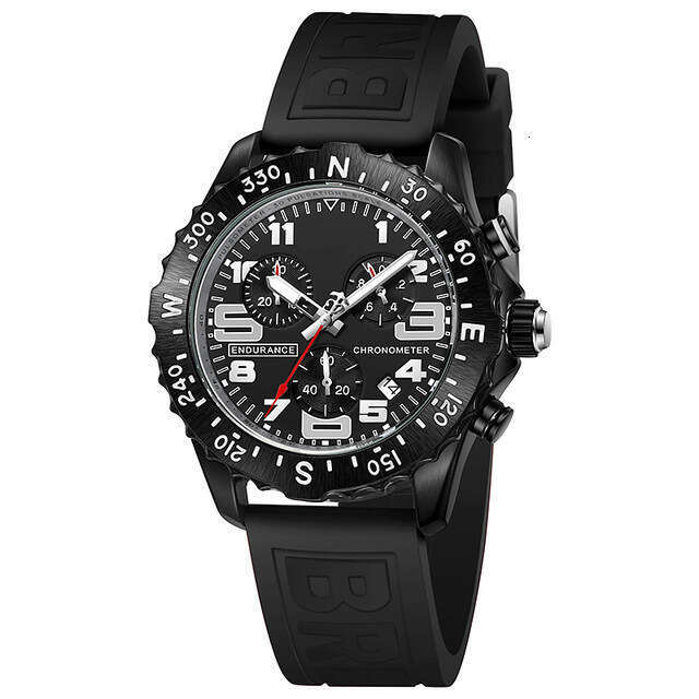 Casual Fashion Men's Multi-Function Chronograph Quartz Watch
