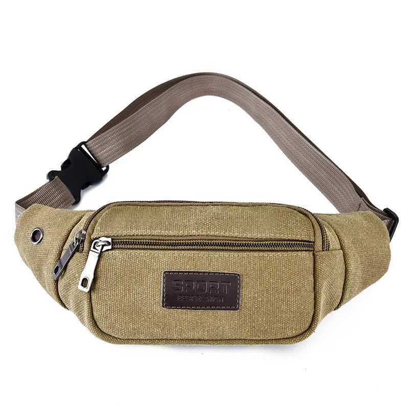 Men Waist Pack Waist Bag Funny Pack Belt Bag Men Chain Waist Bags Phone Pouch Man Belt Pouch Mens Bag Sports CasualT251204