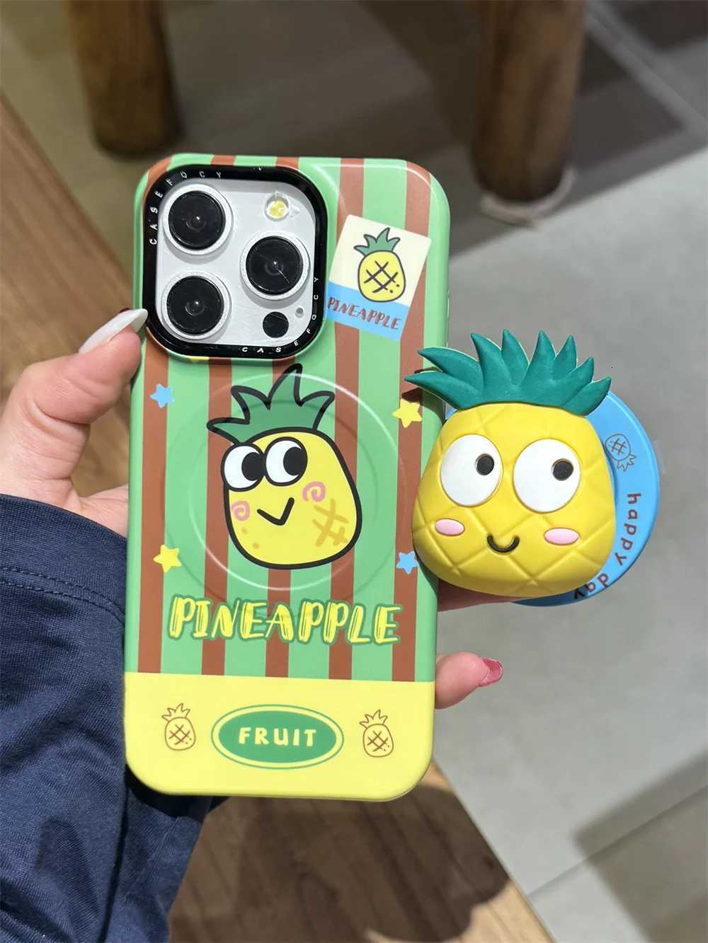 INS Fashion Line 3D Puppy Magnetic Holder For Stand Case for iPhone 17 16 15 Pro Max 14 13 Funda Cute Protective Cover H251203