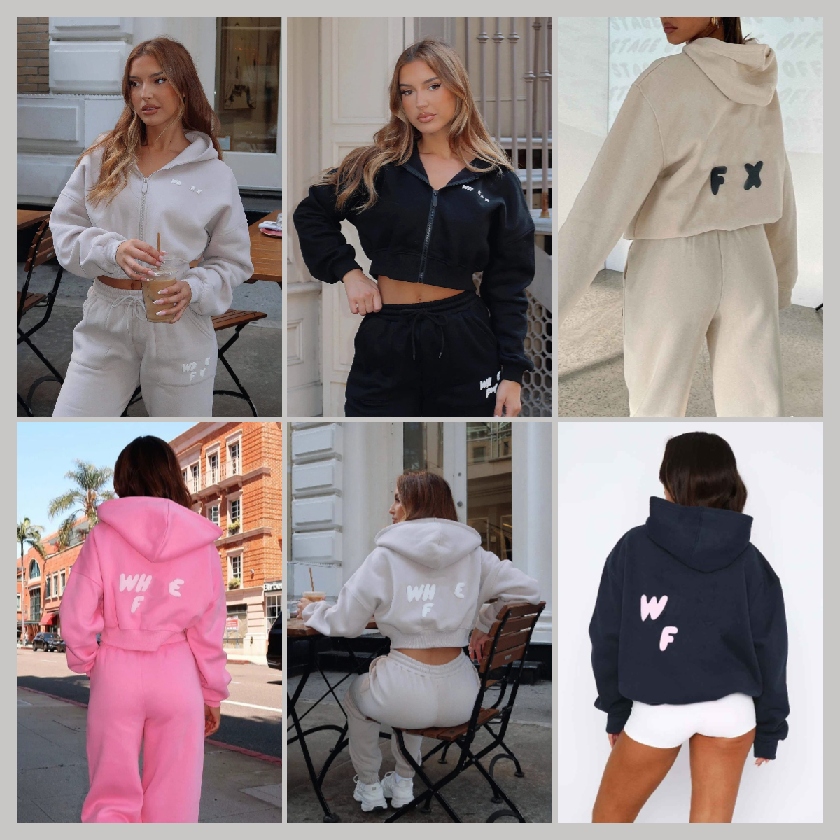 Designer Zipper Hoodies For Women Letter Printings Trendy High Street Loose Pullover Casual Comfort School Unisex Graphic Streetwear