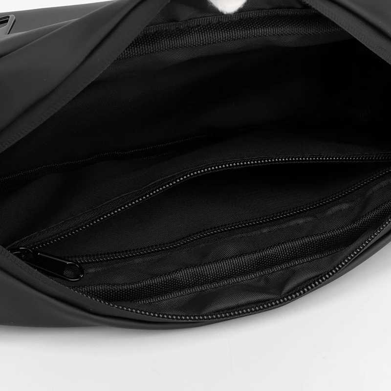 Quality Nylon Chest Pack Fashion Business Men Waist Bag 2024 New Male Fanny Pack Phone Bag Leisure Travel Shoulder Crossbody BagT251204